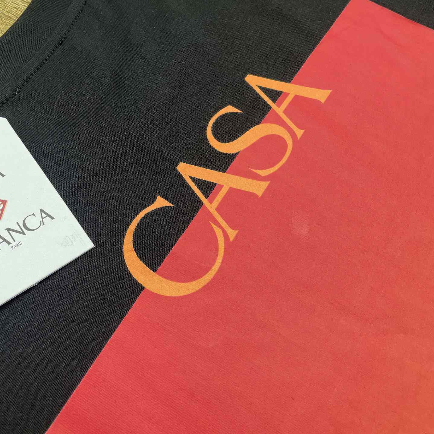 Casablanca Gradient Square Short Sleeve T-Shirt   C1101 - EUR FASHION