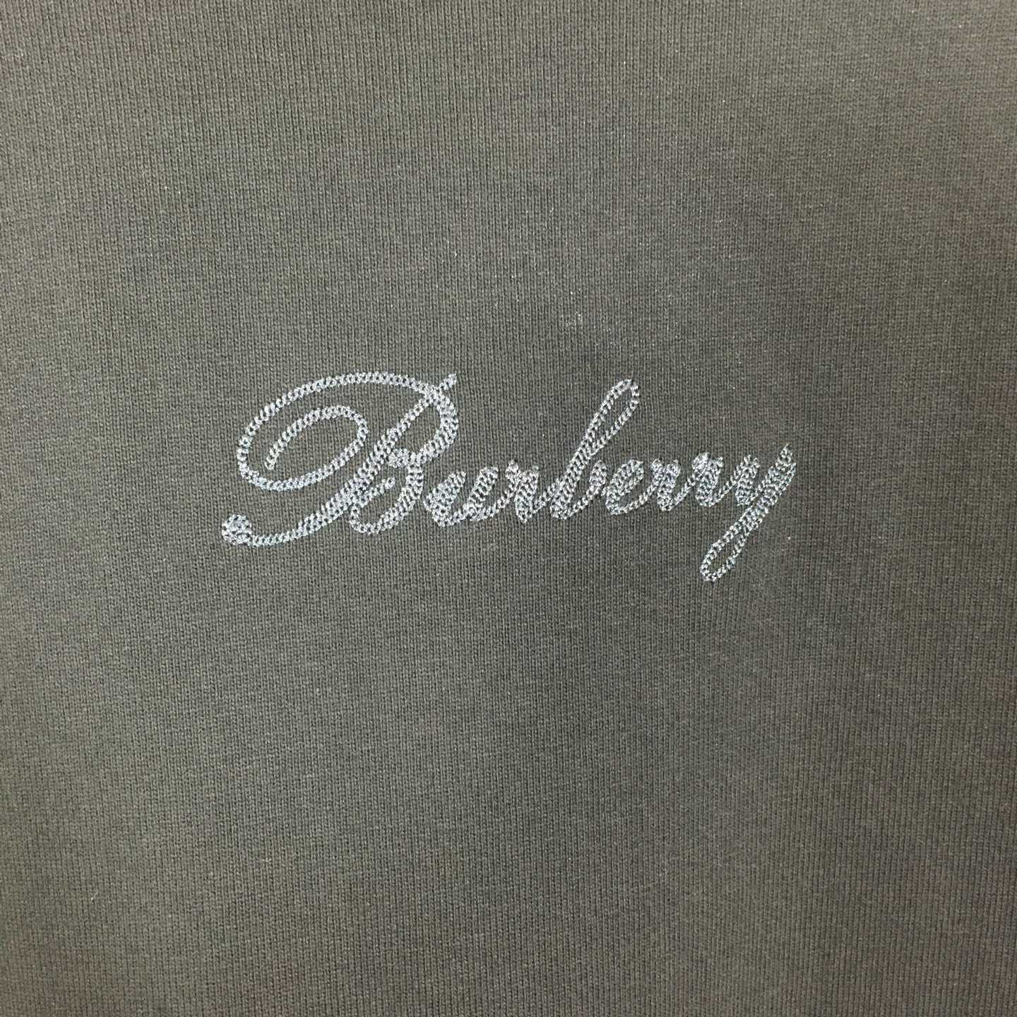 Burberry Check Cursive Logo Cotton T-shirt - EUR FASHION