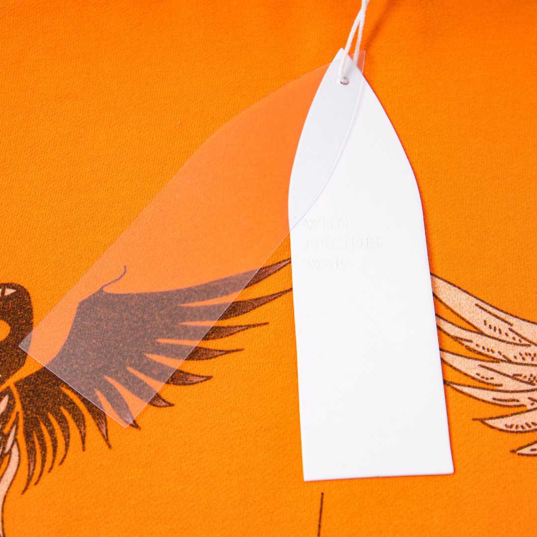 Who Decides War Nefarious Bird-print Hoodie - EUR FASHION