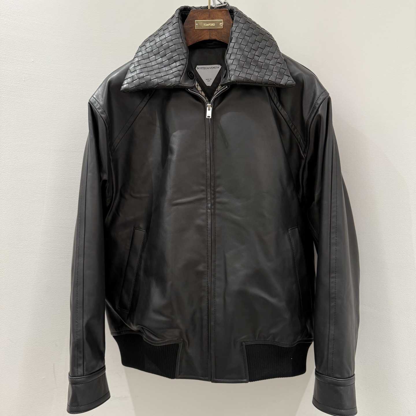 Bottega Veneta Leather Blouson - EUR FASHION