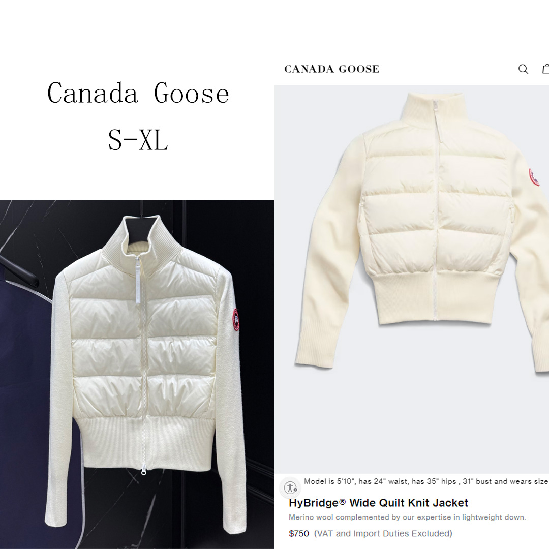 Canada Goose HyBridge® Wide Quilt Knit Jacket - EUR FASHION
