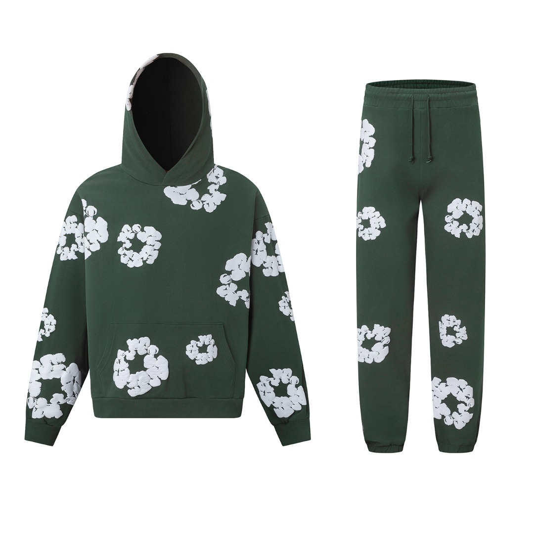 Denim Tears Cotton Hoodie And Sweatpant - EUR FASHION