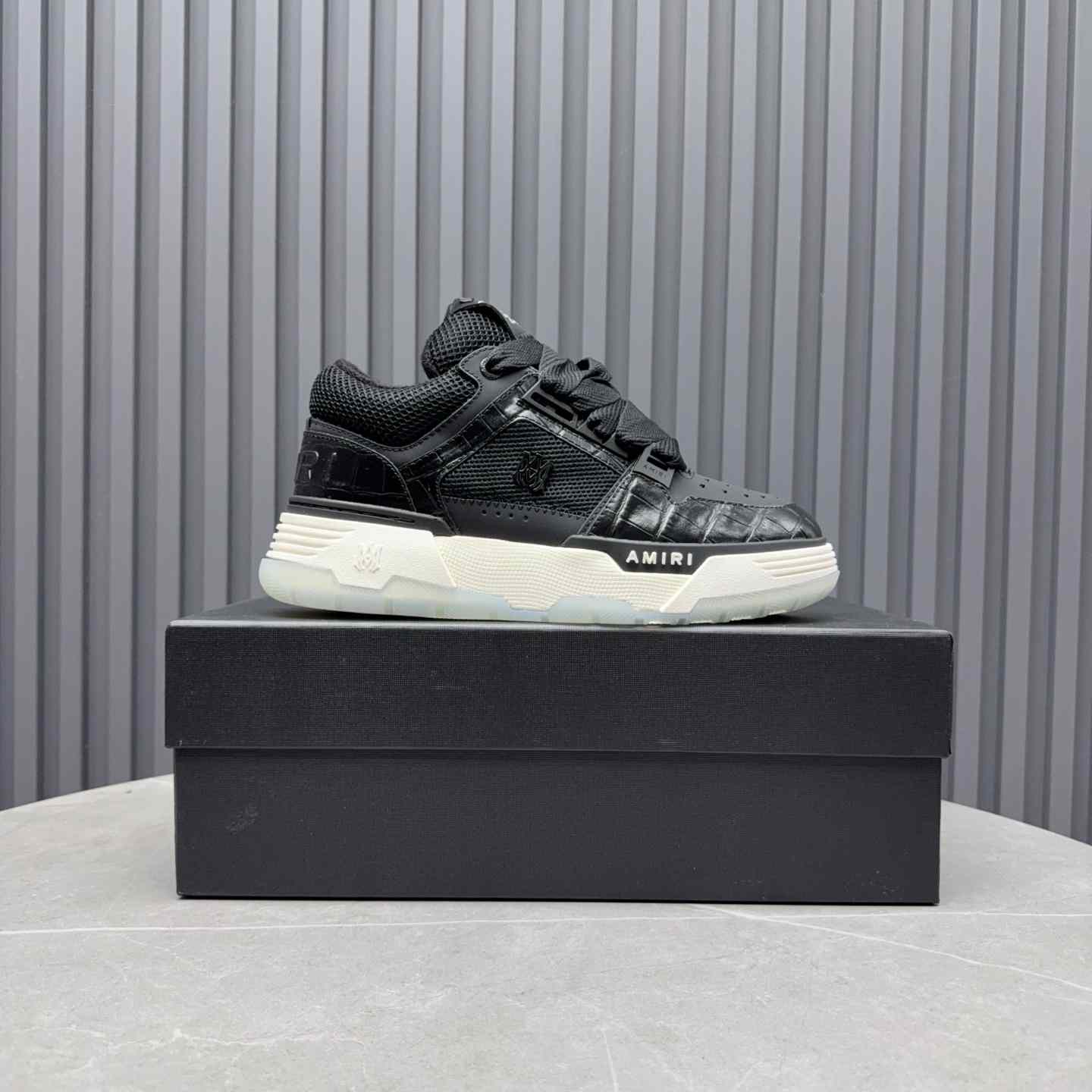 Amiri Croc Debossed Ma-1 - EUR FASHION