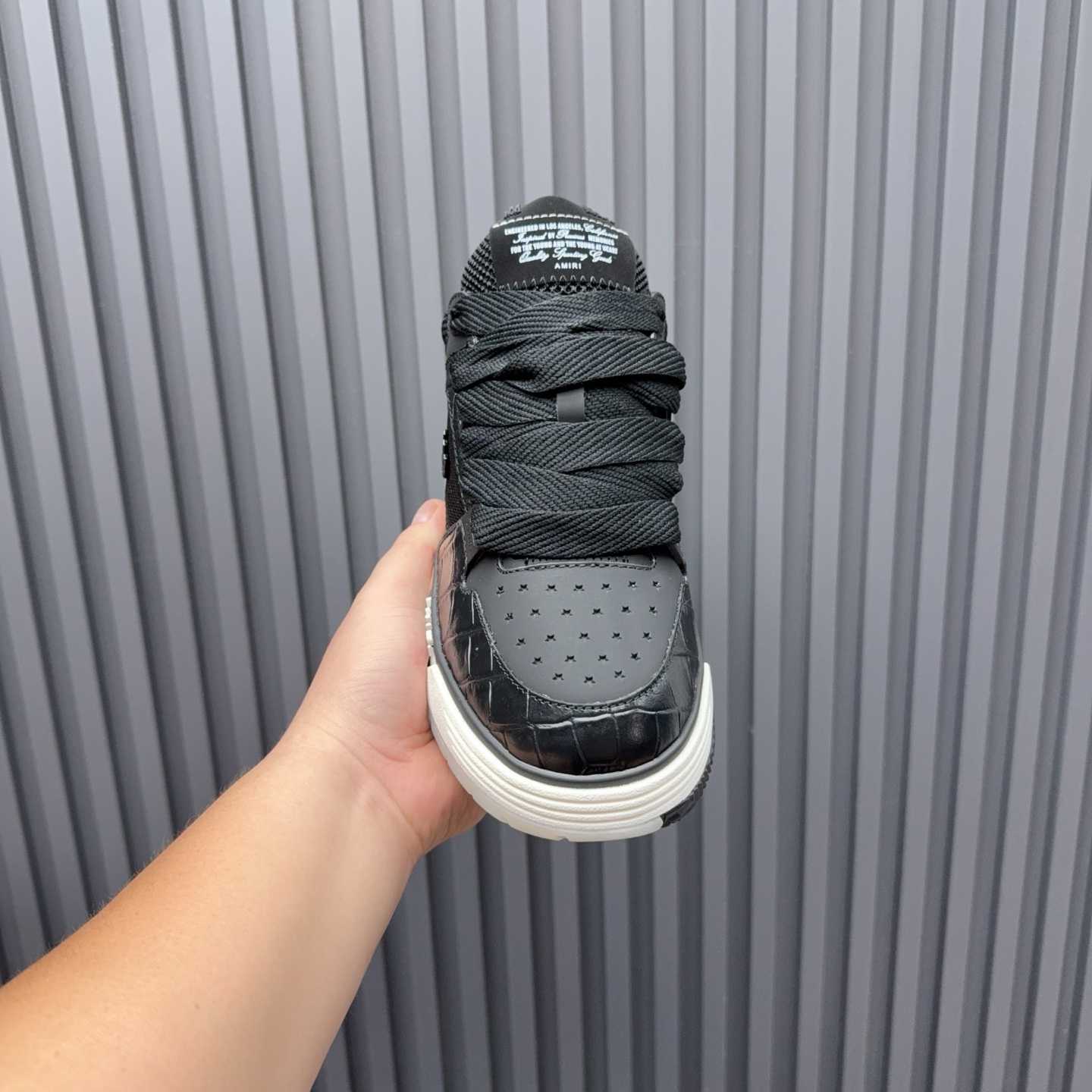 Amiri Croc Debossed Ma-1 - EUR FASHION