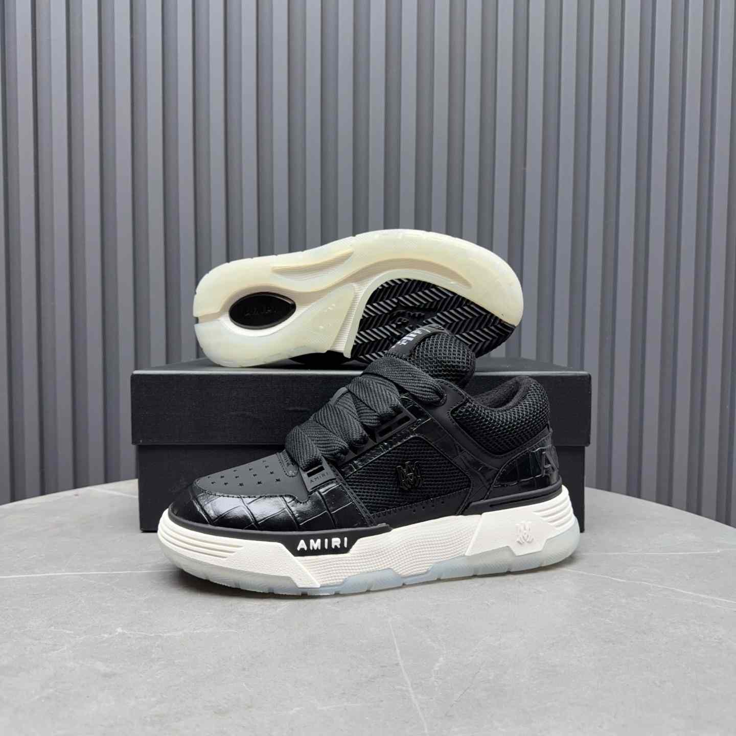 Amiri Croc Debossed Ma-1 - EUR FASHION