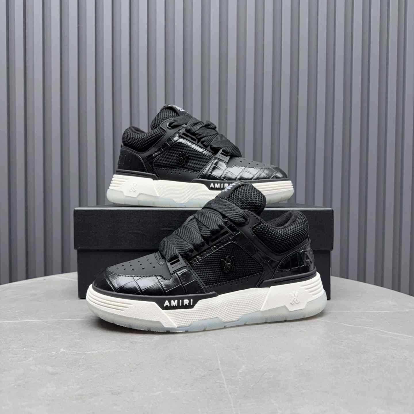 Amiri Croc Debossed Ma-1 - EUR FASHION