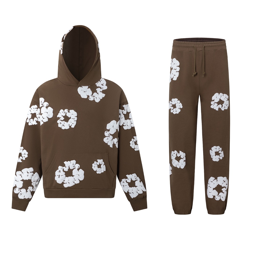 Denim Tears Cotton Hoodie And Sweatpant - EUR FASHION