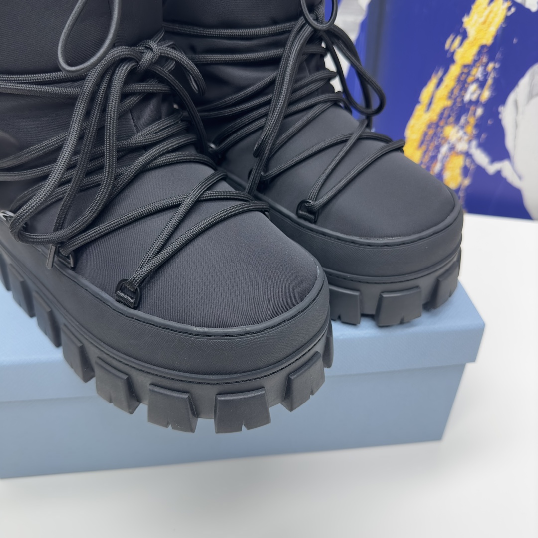 Prada Nylon Gabardine Après-ski Boots - EUR FASHION