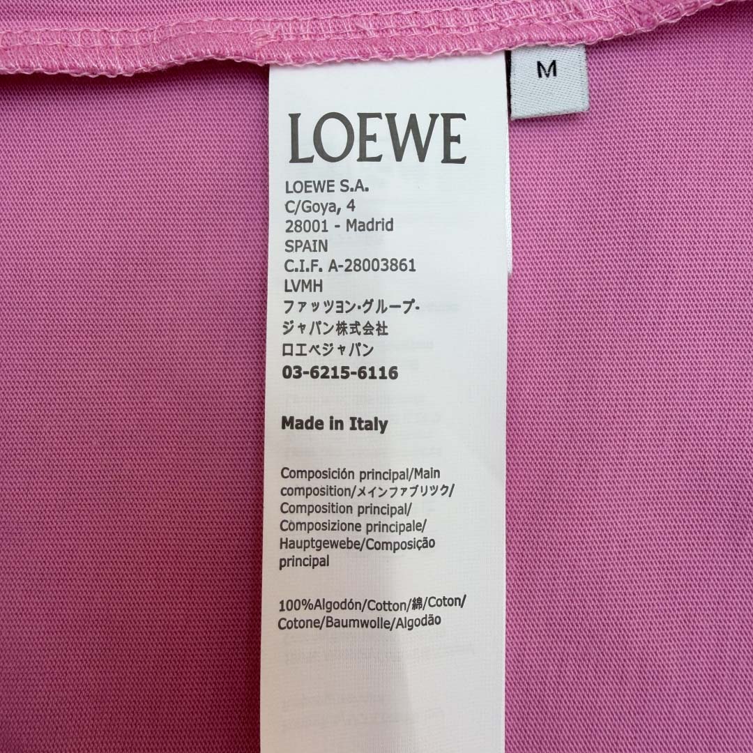 Loewe Loose fit T-shirt In Cotton - EUR FASHION