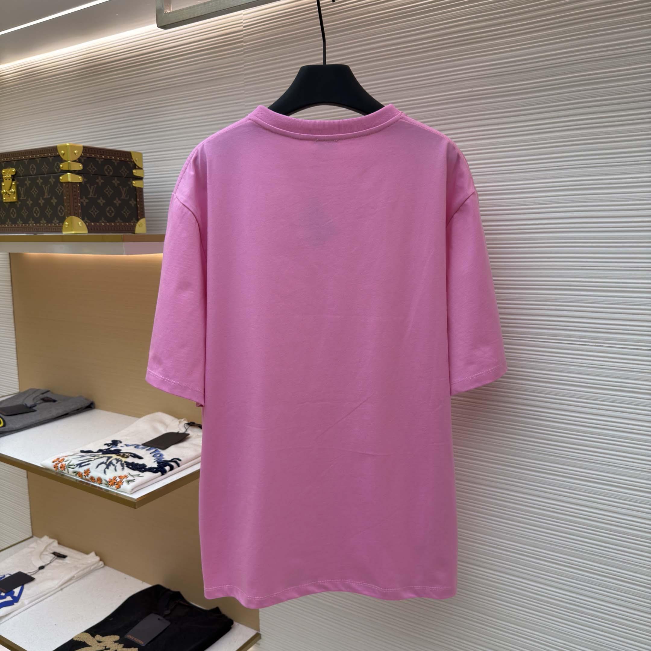 Loewe Loose fit T-shirt In Cotton - EUR FASHION