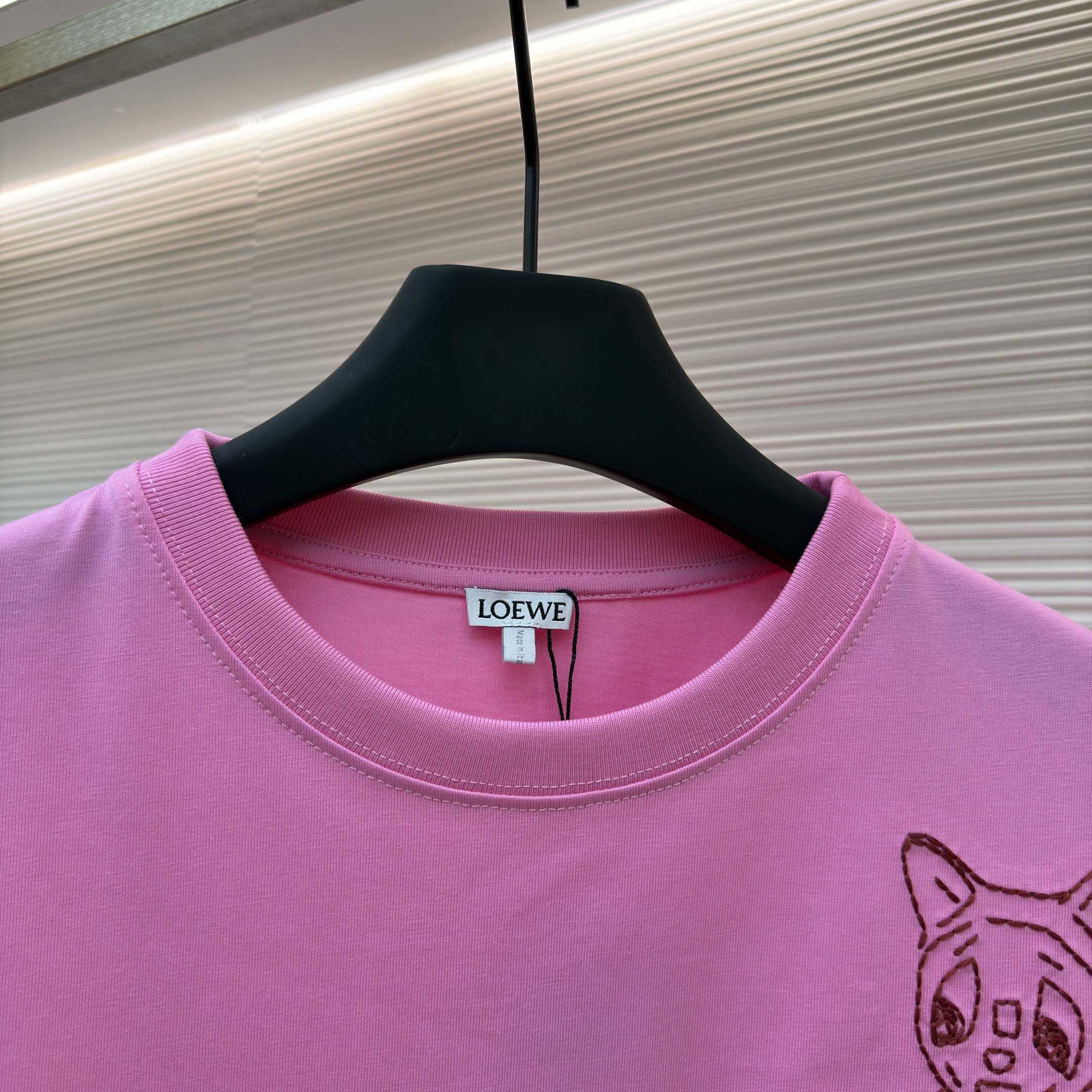 Loewe Loose fit T-shirt In Cotton - EUR FASHION