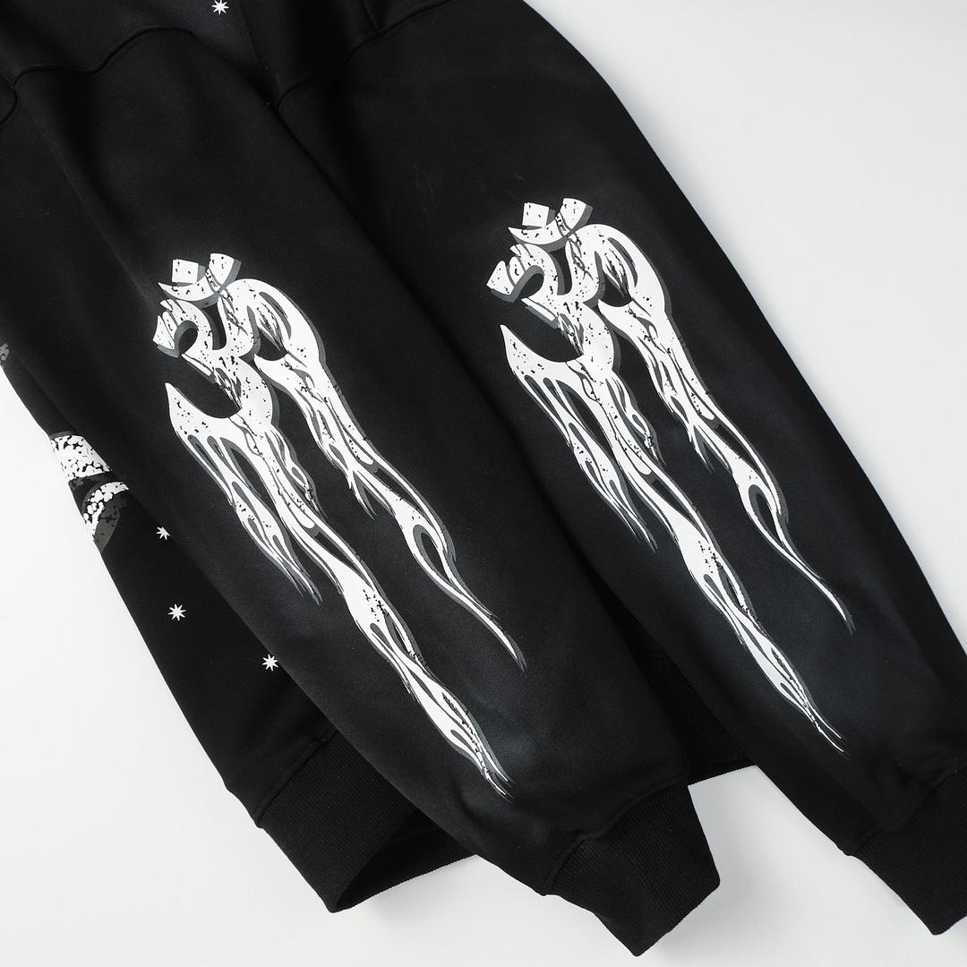 Hellstar Cotton Hoodie And Sweatpant - EUR FASHION
