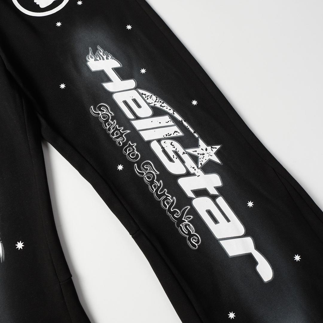 Hellstar Cotton Hoodie And Sweatpant - EUR FASHION