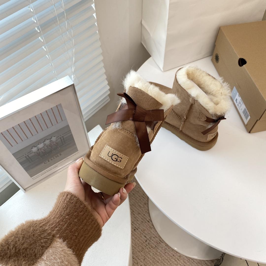 Ugg Mini Bailey Bow || Boots  - EUR FASHION