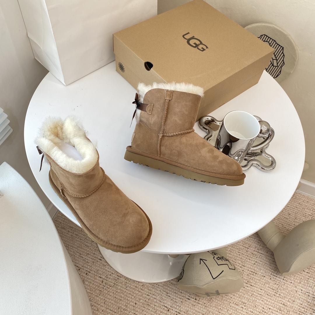 Ugg Mini Bailey Bow || Boots  - EUR FASHION