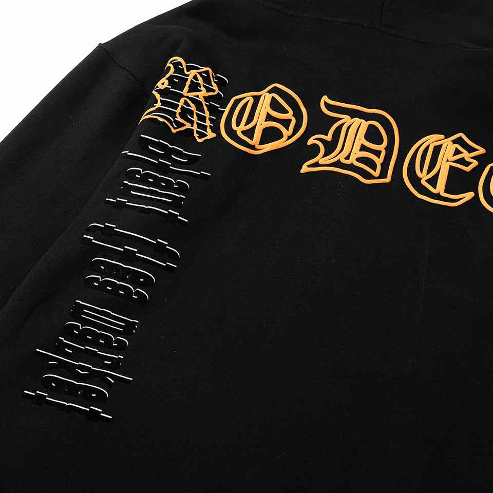 Travis Scott Cactus Jack x CPFM Rodeo Track 8 Hoodie In Black - EUR FASHION