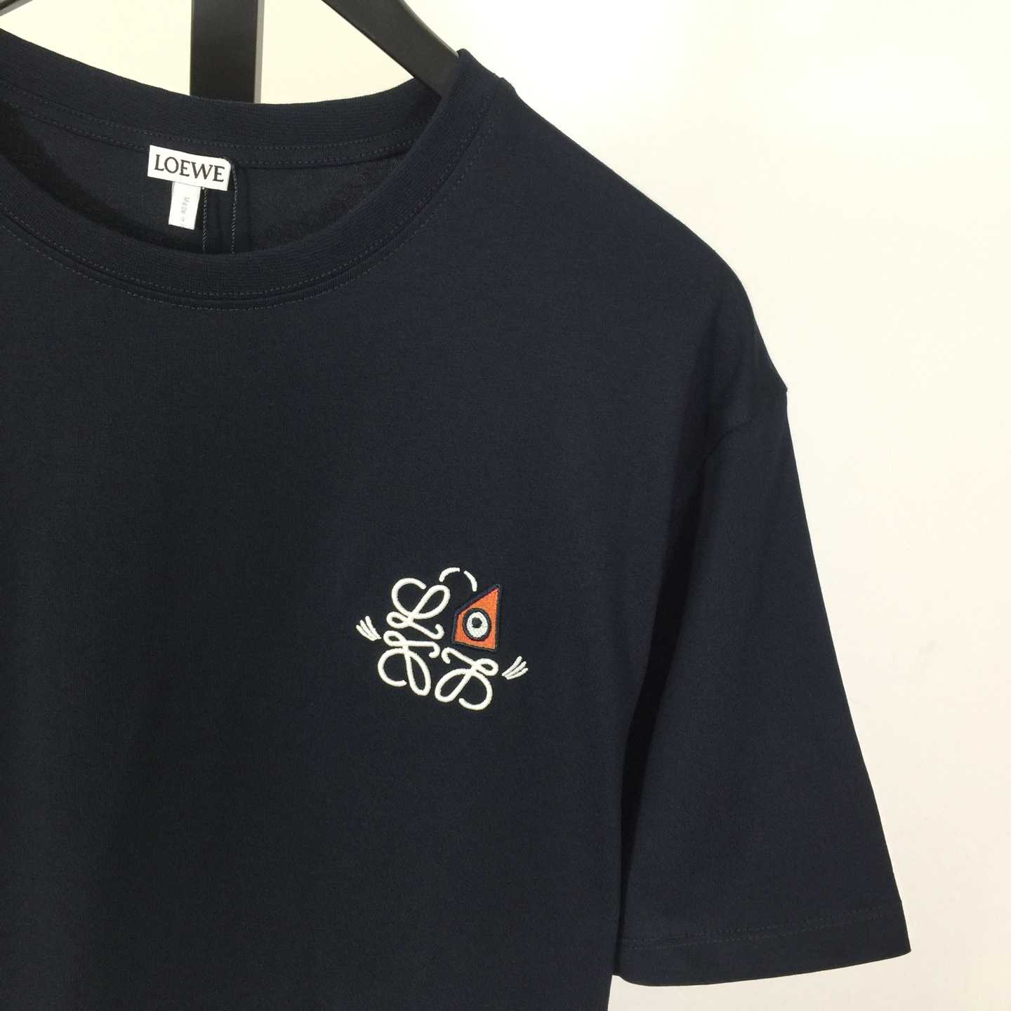 Loewe Loose Fit T-shirt In Cotton - EUR FASHION