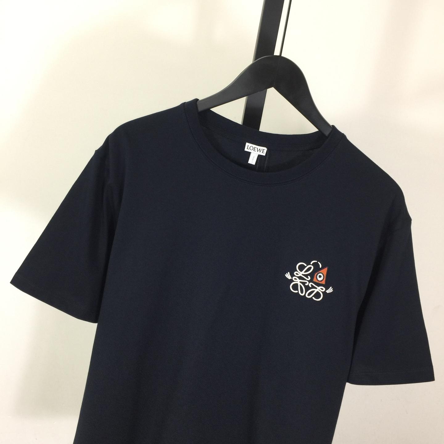 Loewe Loose Fit T-shirt In Cotton - EUR FASHION