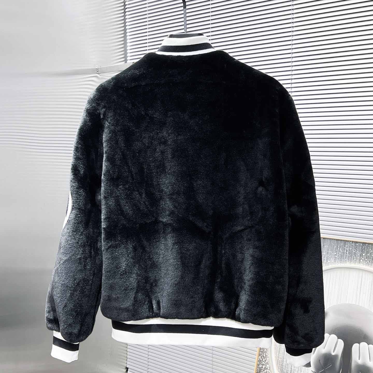 Louis Vuitton Mink Bomber  - EUR FASHION