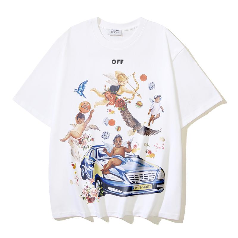 Off-White Fresco Arrow T-Shirt In White - EUR FASHION