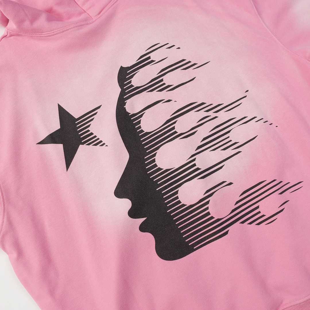 Hellstar Brainwashed Without Brain Hoodie 'Pink' - EUR FASHION