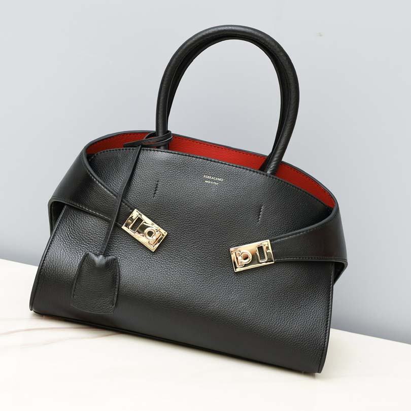 Ferragamo Hug Bicolor Handbag - EUR FASHION